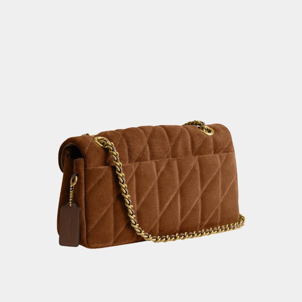 Chanel Quilted 26 Suede Bag