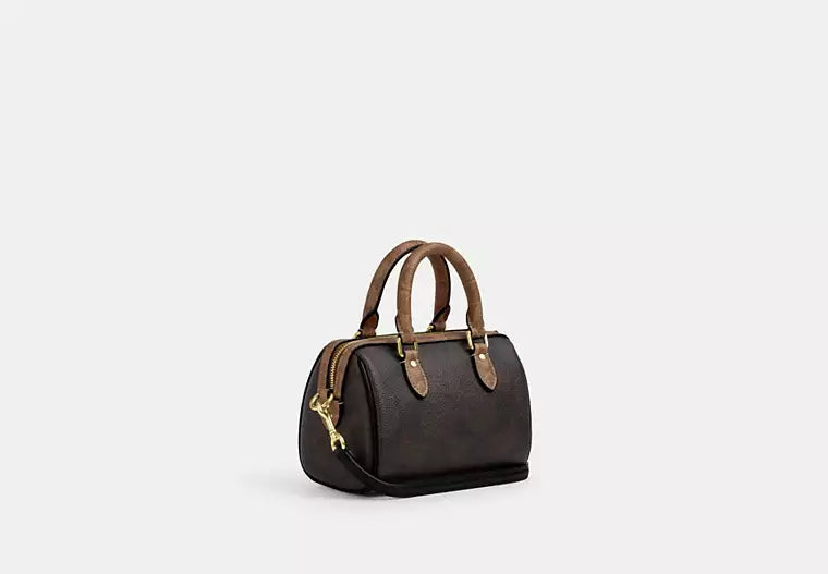 Coach Mini Rowan Crossbody Bag Signature Canvas