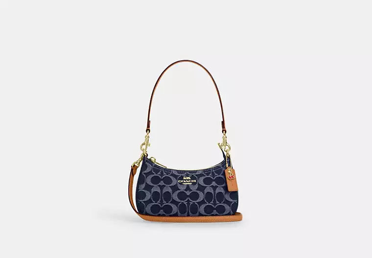 Coach Teri Mini Shoulder Bag | Signature Denim
