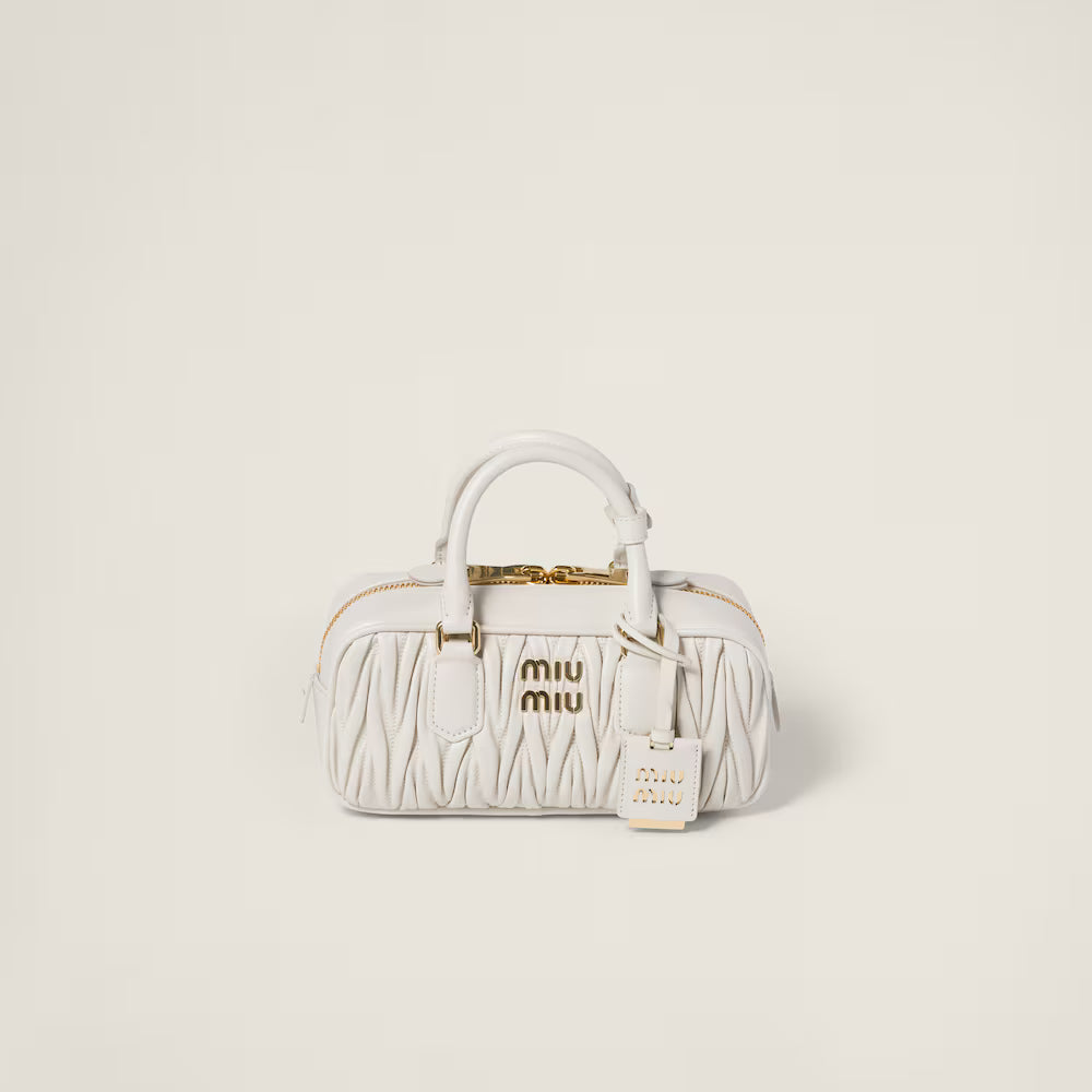 Miumiu Arcadie Matelasse Nappa Leather Bag