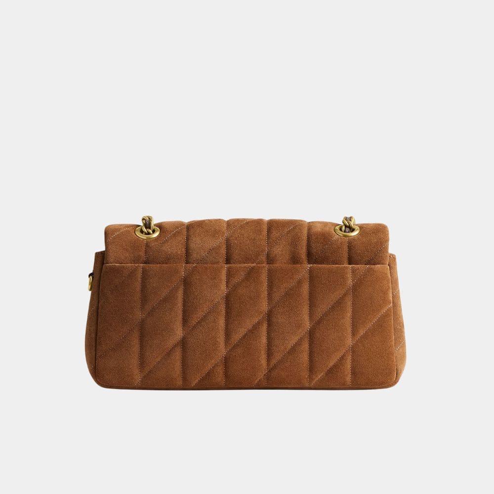 Chanel Quilted 26 Suede Bag