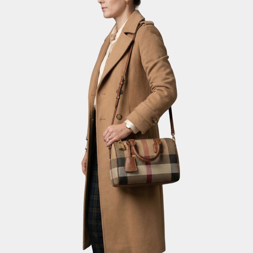 Burberry House Check Bowling-Bag