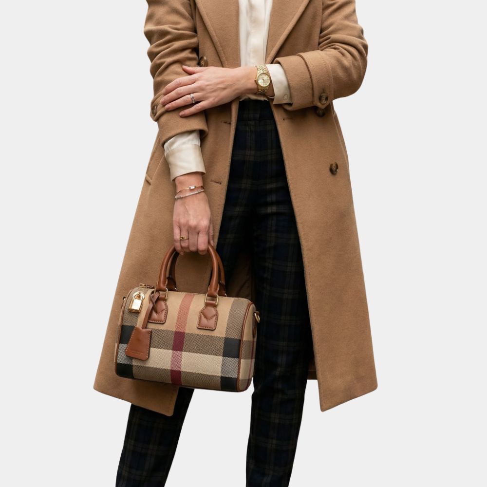Burberry House Check Bowling-Bag