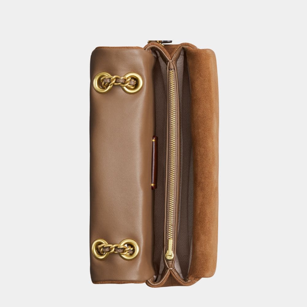 Chanel Quilted 26 Suede Bag