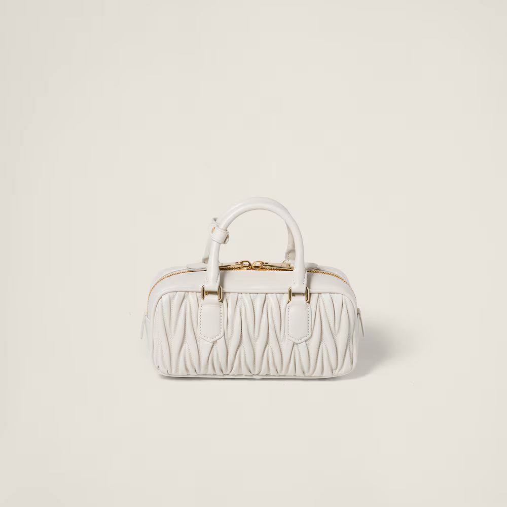 Miumiu Arcadie Matelasse Nappa Leather Bag