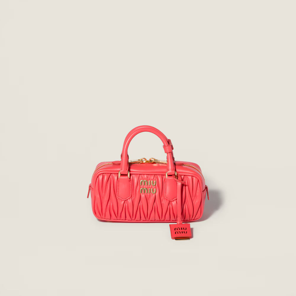 Miumiu Arcadie Matelasse Nappa Leather Bag