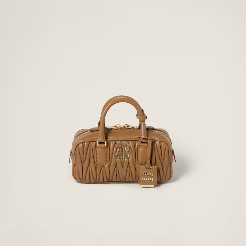 Miumiu Arcadie Matelasse Nappa Leather Bag