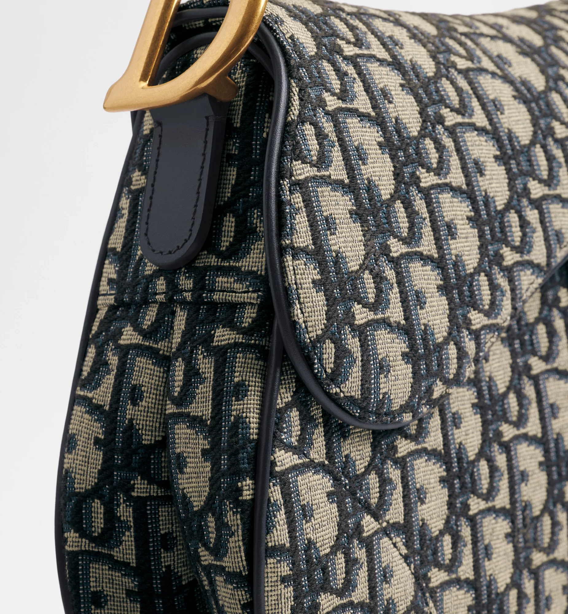 Dior Saddle Bag – Blue Oblique Jacquard