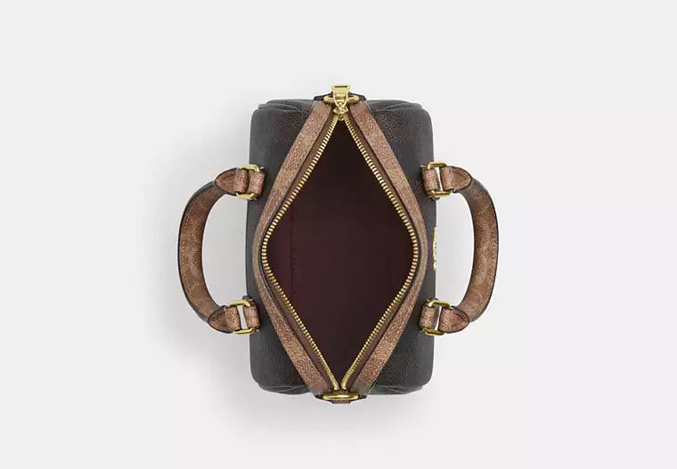 Coach Mini Rowan Crossbody Bag Signature Canvas
