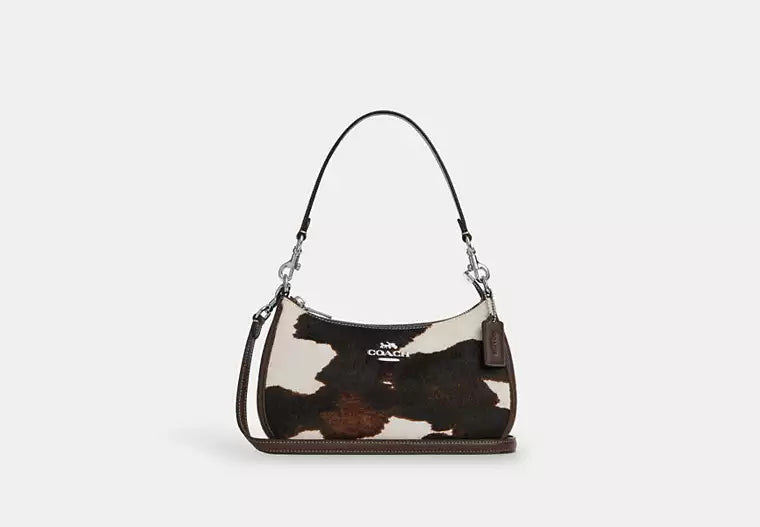 Coach Teri Shoulder Bag With Cow Print