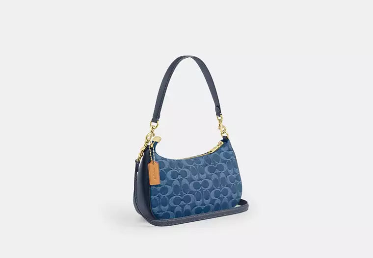Coach Teri Mini Shoulder Bag | Signature Denim
