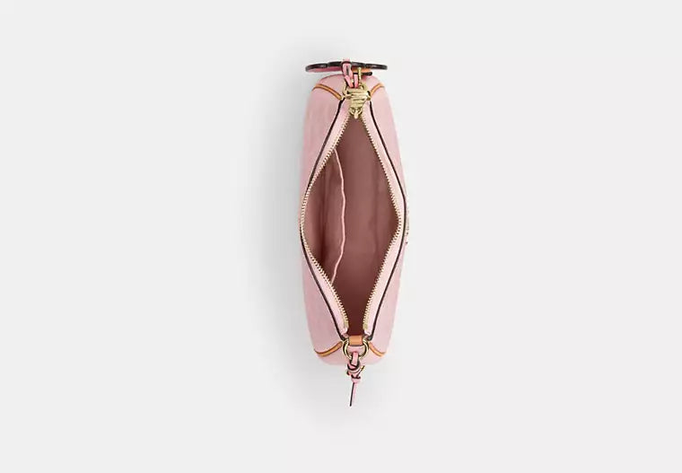 Coach Pink Teri Shoulder Bag In Signature Canvas