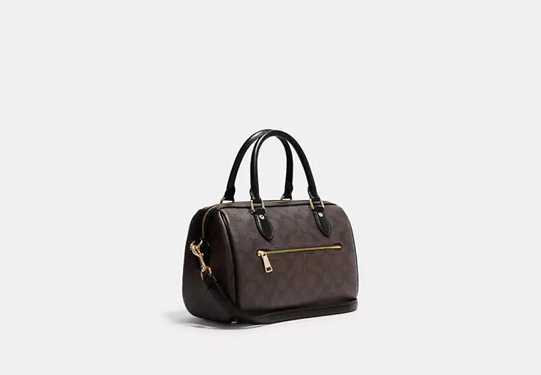 Coach Rowan Satchel Bag In Signature Canvas