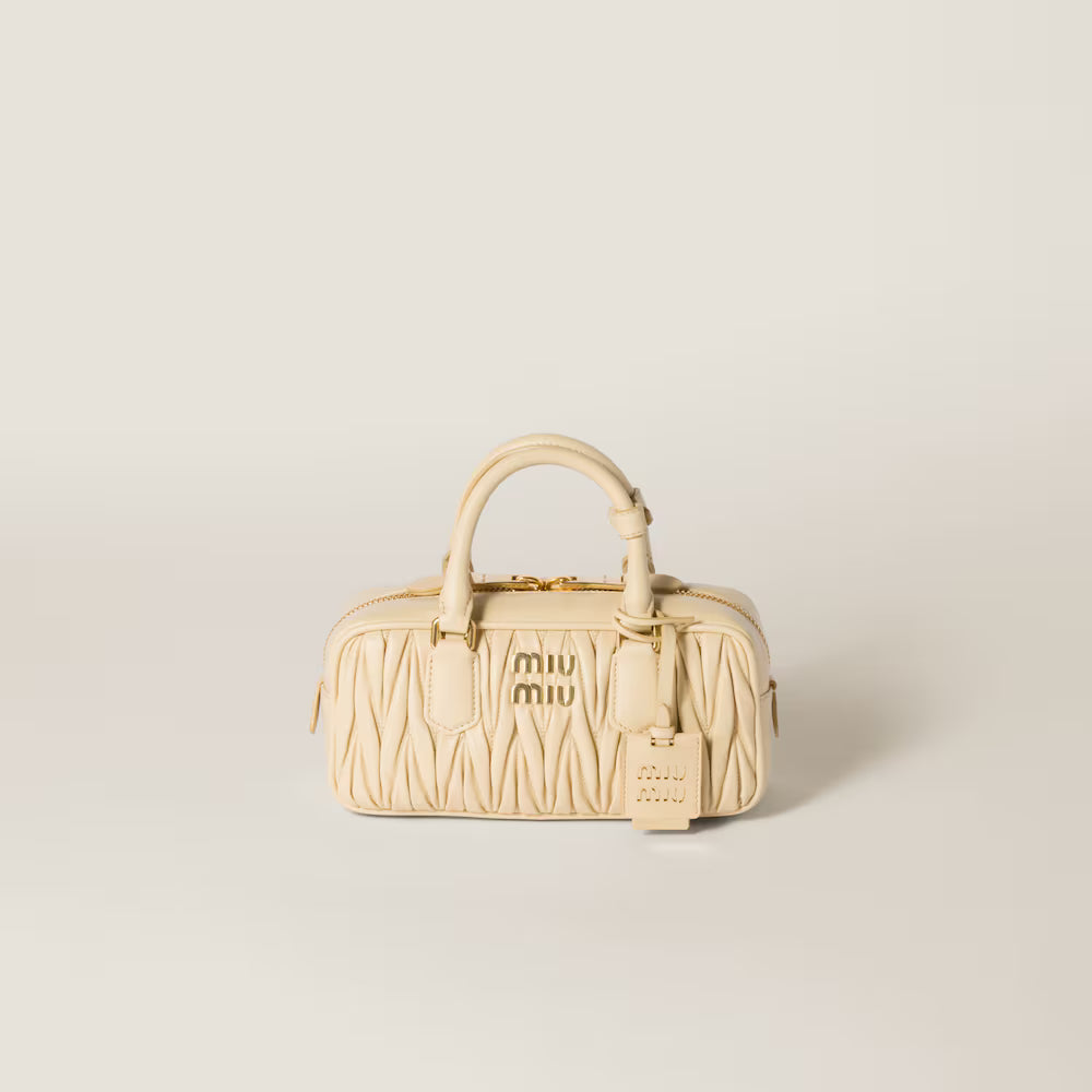 Miumiu Arcadie Matelasse Nappa Leather Bag