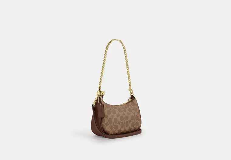 Coach Teri Mini Crossbody Bag In Signature Canvas