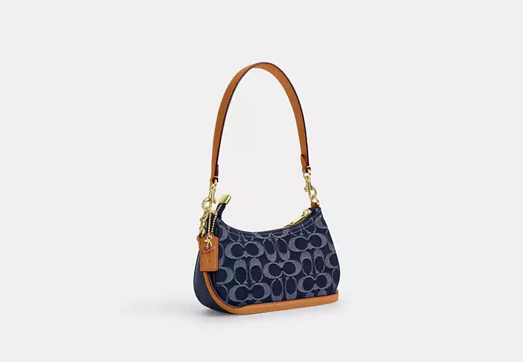 Coach Teri Mini Shoulder Bag | Signature Denim